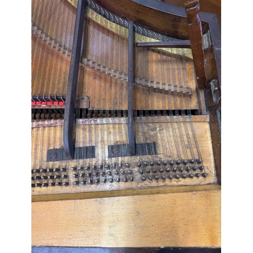 86 - Broadwood (c1824)A 7ft 8in grand piano in a rosewood case supported on turned and fluted legs. AMEND... 