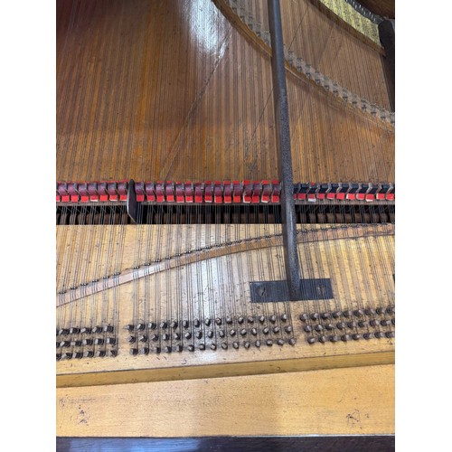 86 - Broadwood (c1824)A 7ft 8in grand piano in a rosewood case supported on turned and fluted legs. AMEND... 