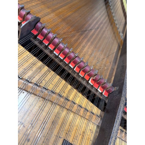 86 - Broadwood (c1824)A 7ft 8in grand piano in a rosewood case supported on turned and fluted legs. AMEND... 