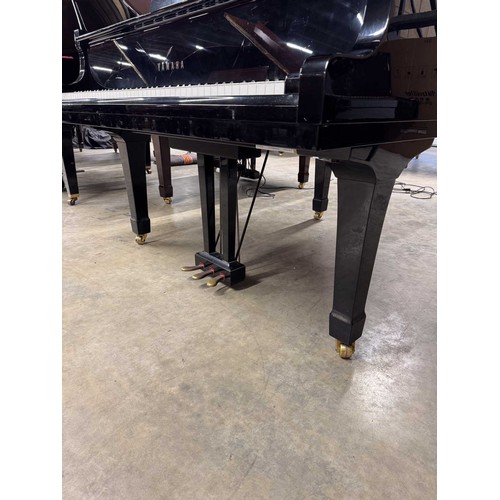 89 - Yamaha (c1995)A 5ft 3in Model C1 grand piano in a bright ebonised case on square tapered legs.