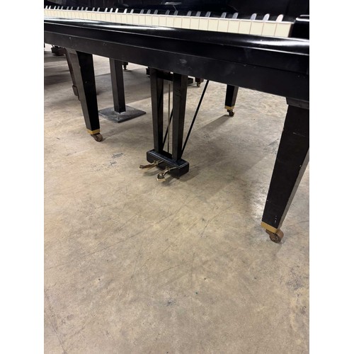 95 - Yamaha (c1975)A 5ft 3in Model G1 grand piano in a bright ebonised case on square tapered legs.