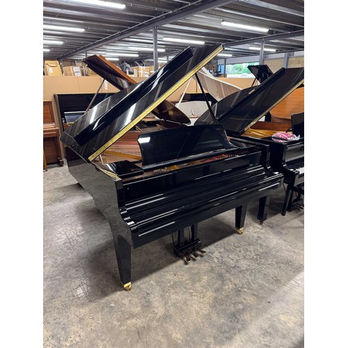 99 - Kawai (c2024)A 5ft 5in Model GL-30 grand piano in a bright ebonised case on square tapered legs.... 