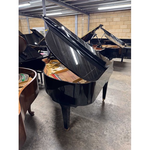 99 - Kawai (c2024)A 5ft 5in Model GL-30 grand piano in a bright ebonised case on square tapered legs.... 