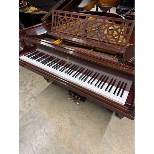 108 - Steinway (c1913)A 5ft 10in Model O grand piano in a mahogany case on square tapered legs. IRN: NE67N... 