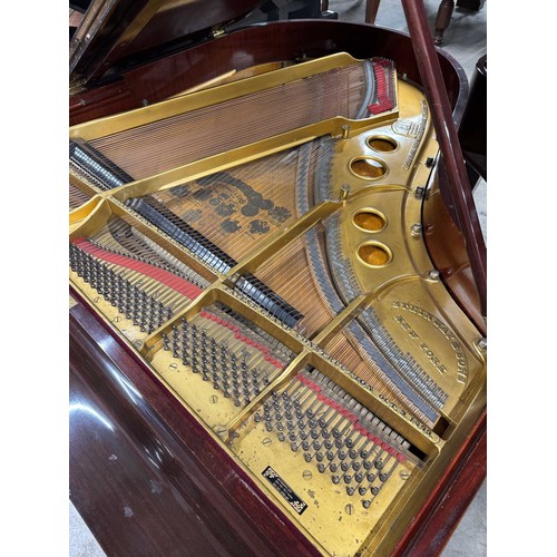 108 - Steinway (c1913)A 5ft 10in Model O grand piano in a mahogany case on square tapered legs. IRN: NE67N... 