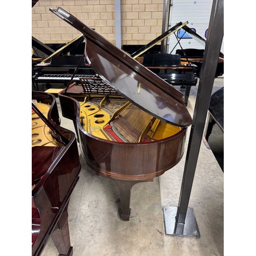 108 - Steinway (c1913)A 5ft 10in Model O grand piano in a mahogany case on square tapered legs. IRN: NE67N... 