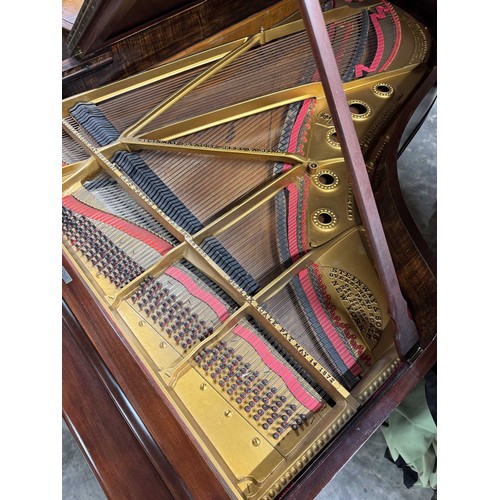 116 - Steinway (c1899)A 6ft 11in 88-note Model B grand piano in a simulated mahogany case on carved, turne... 