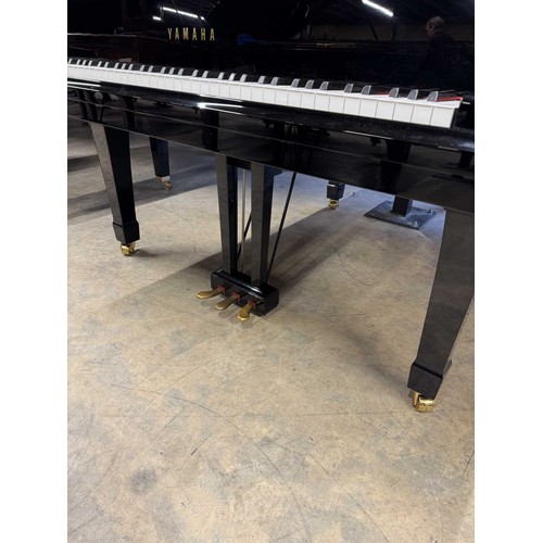 117 - Yamaha (c2002)A 5ft 3in Model C1XPE grand piano in a bright ebonised case on square tapered legs. AM... 