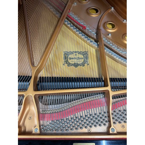 117 - Yamaha (c2002)A 5ft 3in Model C1XPE grand piano in a bright ebonised case on square tapered legs. AM... 