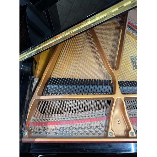 117 - Yamaha (c2002)A 5ft 3in Model C1XPE grand piano in a bright ebonised case on square tapered legs. AM... 