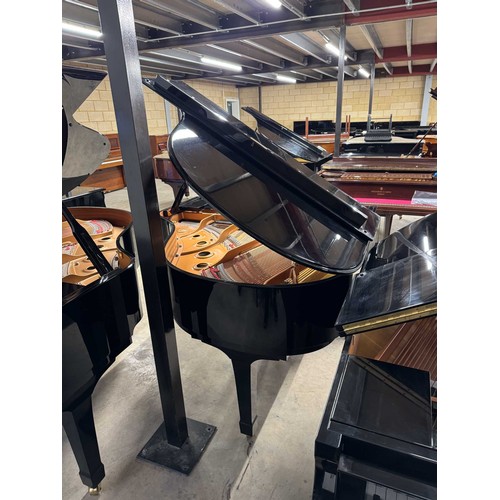 117 - Yamaha (c2002)A 5ft 3in Model C1XPE grand piano in a bright ebonised case on square tapered legs. AM... 