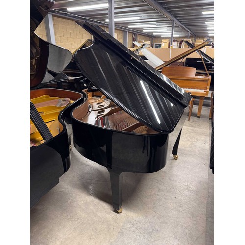 127 - *Boston (c2010)A 5ft 8in Model 178 grand piano in a bright ebonised case on square tapered legs. The... 