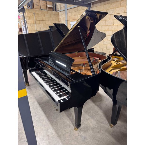 127 - *Boston (c2010)A 5ft 8in Model 178 grand piano in a bright ebonised case on square tapered legs. The... 