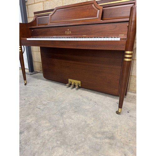 130 - *Essex (c2002)A Model EUP-111 upright piano in a satin walnut case. There is VAT on this Lot.