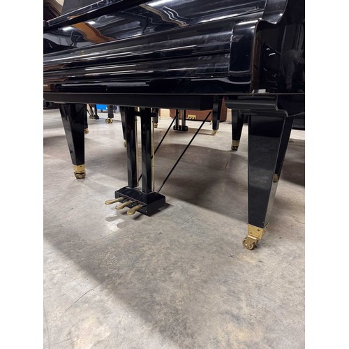 83 - Bösendorfer (c1989)A 7ft 4in Model 225 grand piano in a bright ebonised case on square tapered legs.... 