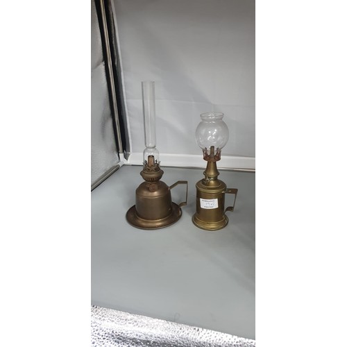 19 - 2 Brass and Copper Lanterns.