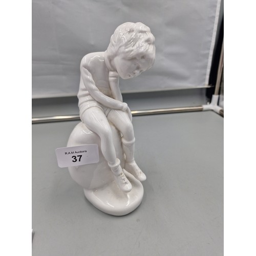 37 - Spode James Figure.