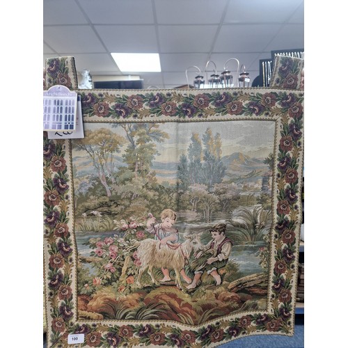 100 - Arighi Bianchi Tapestry New With Tags