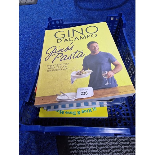 236 - Collection Of Cooking Books To Include Gino D'ACampo, Hairy Bikers Etc.