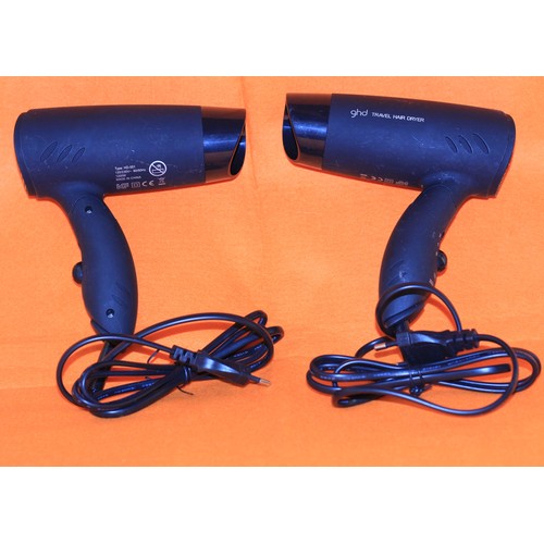 9 - 2 x GHD Travel Hairdryers