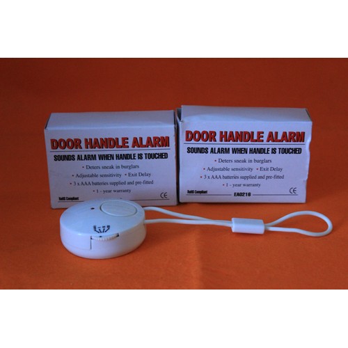 27 - 2 x Door Handle Alarms