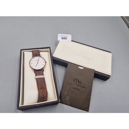 689 - Daniel Wellington Watch