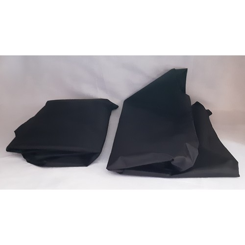 707 - 2 Heavy Duty Waterproof Car Seat Covers (Black)