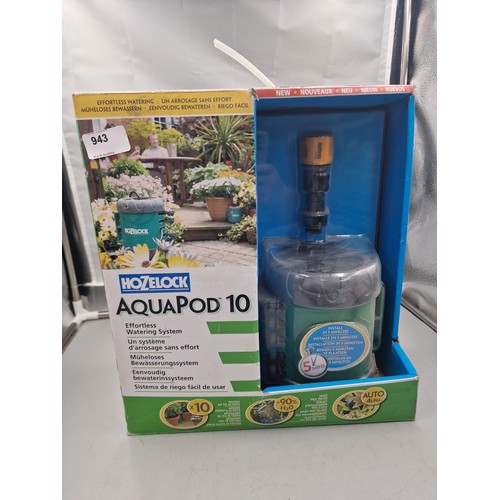 943 - Hozelock Aquapod Effortless Watering System New In Box.