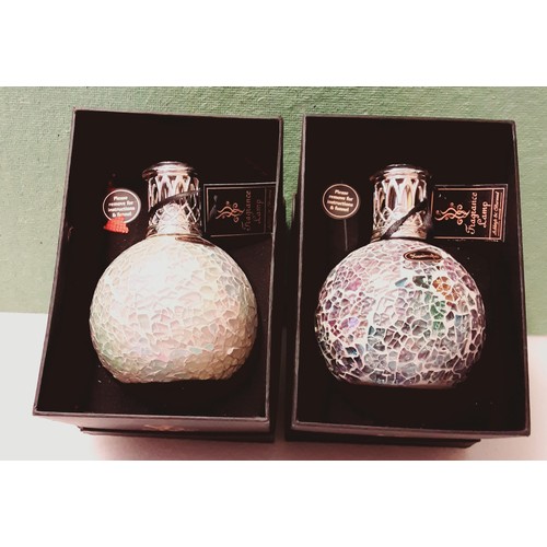 9 - 2 Fragrance Lamps Boxed.