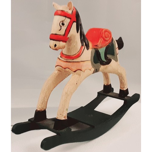 72 - Painted Rocking Horse