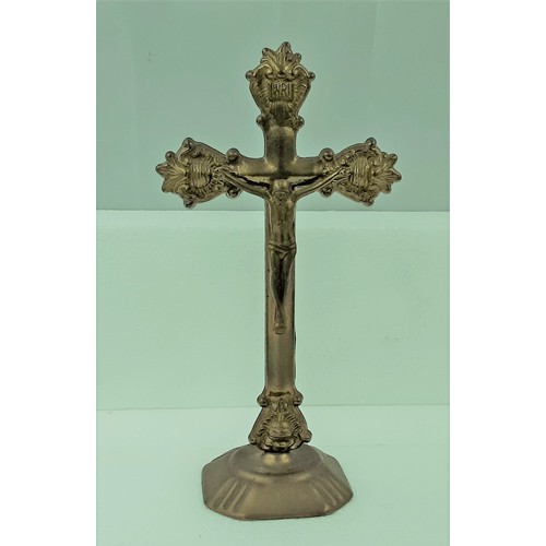 276 - Brass Crucifix