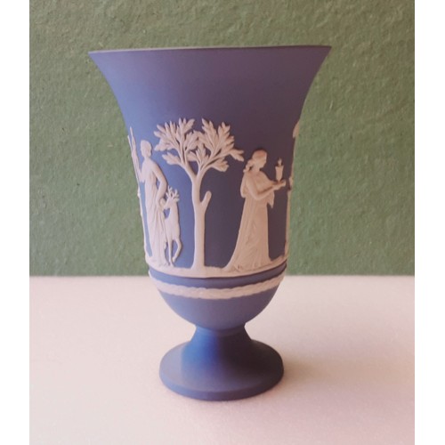 376 - Large Wedgewood Jasper Vase.