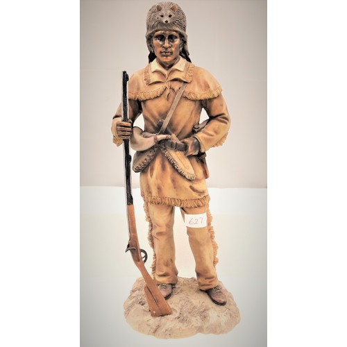 627 - Figure of Davy Crockett by Leonardo