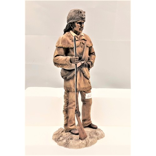 627 - Figure of Davy Crockett by Leonardo