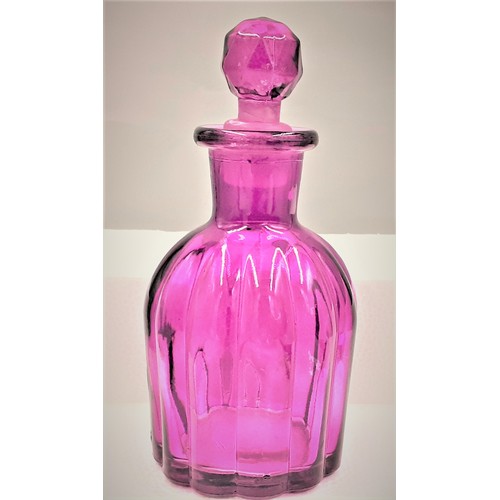 773 - Glass Perfume Bottle in Purple