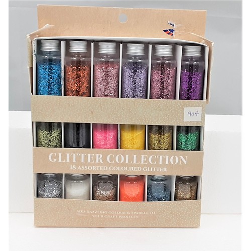 904 - Boxed Glitter Collection - 18 Bottles