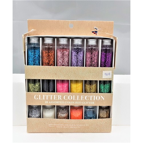 904 - Boxed Glitter Collection - 18 Bottles