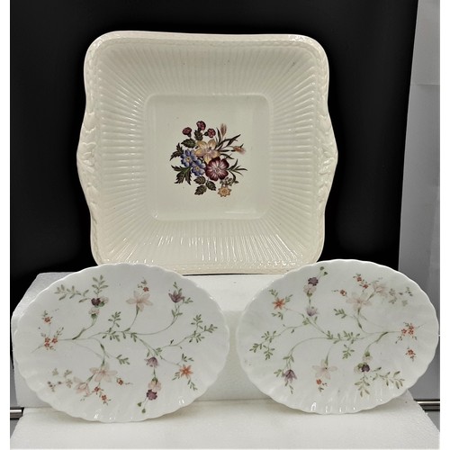 921 - Wedgwood B & B Plate & 2 Oval Trays