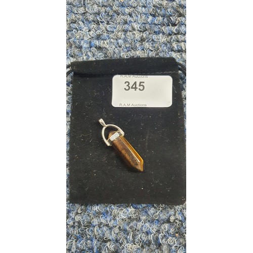 345 - Tiger Eye Pendant