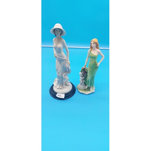 575 - Regal Samantha Figure and Leonardo Lady In White