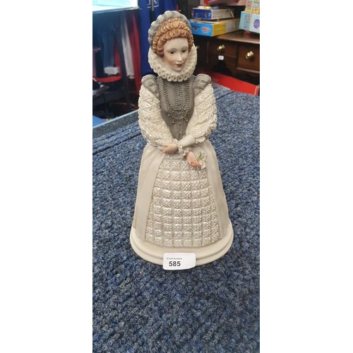 585 - Queen Anne Figure Signed