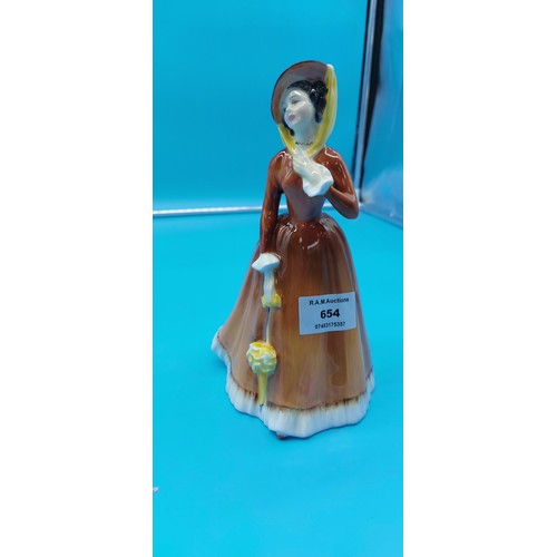 654 - Royal Doulton Figure Julia HN2705