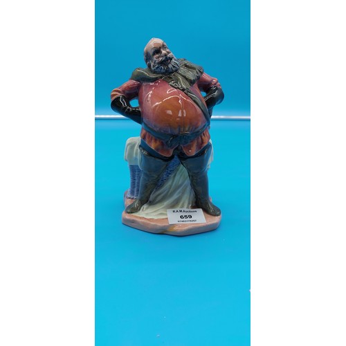 659 - Royal Doulton Figure Falstaff HN2054