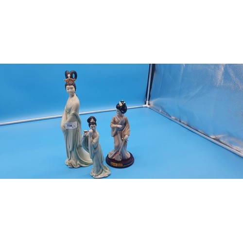 738 - Chinese Figures x3 1x 14