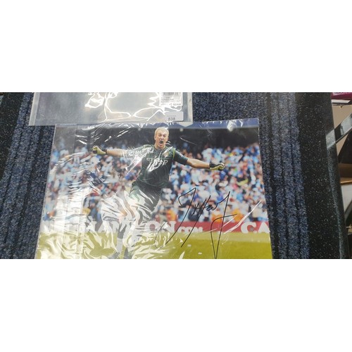 838 - Joe Hart Authentic Signed Picture With Cert Of Auth.