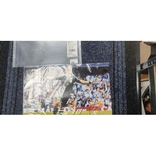 838 - Joe Hart Authentic Signed Picture With Cert Of Auth.