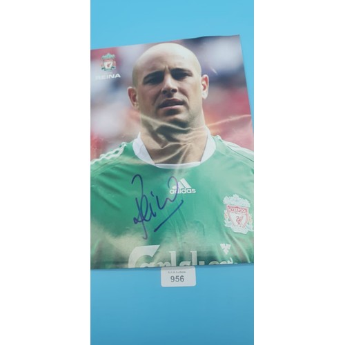 956 - Signed Reina, Nook, Benitez and Aqualani