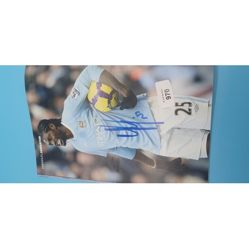 970 - MCFC Signed Programs x3 Multi Signatures.