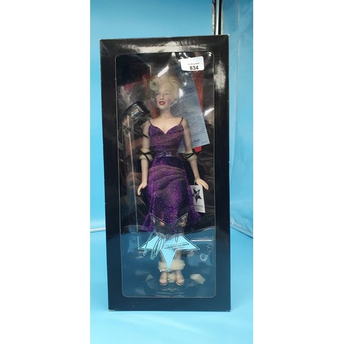 834 - Franklyn Mint Collectable Doll