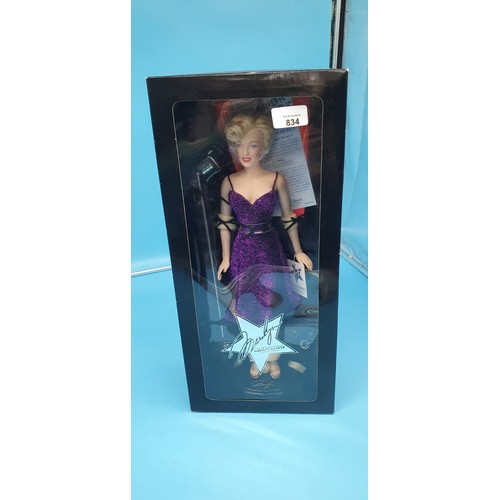 834 - Franklyn Mint Collectable Doll